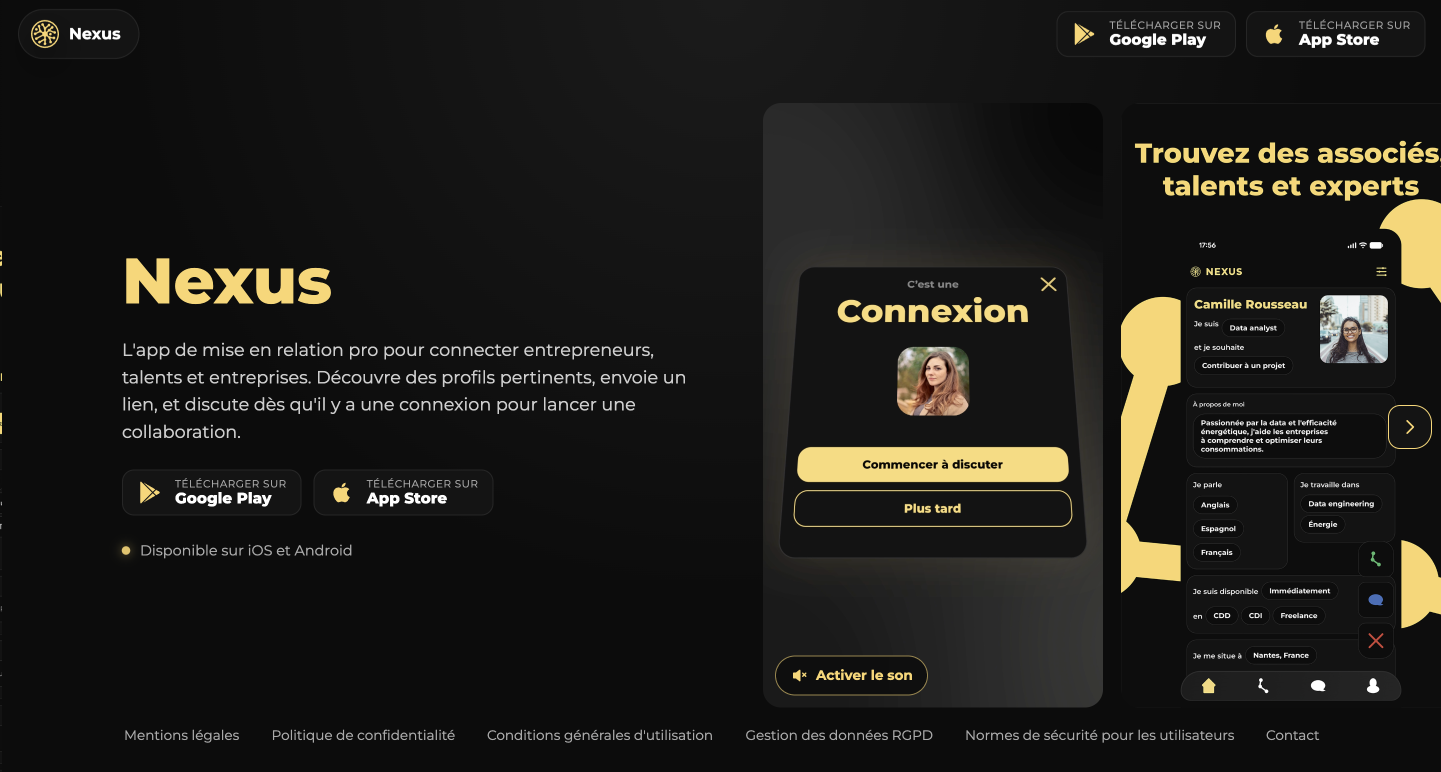 Le site de Nexus