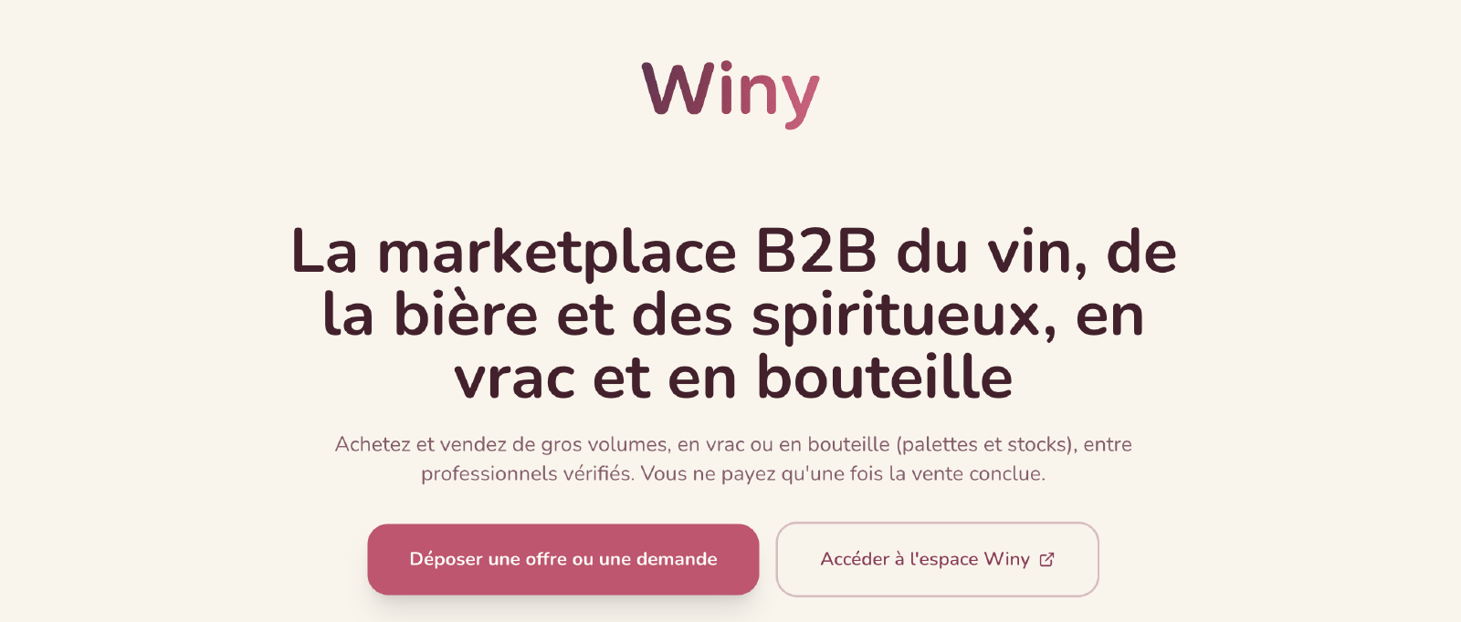 Le site de Winy